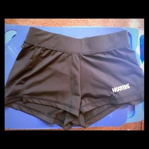 Hooters black uniform shorts xs